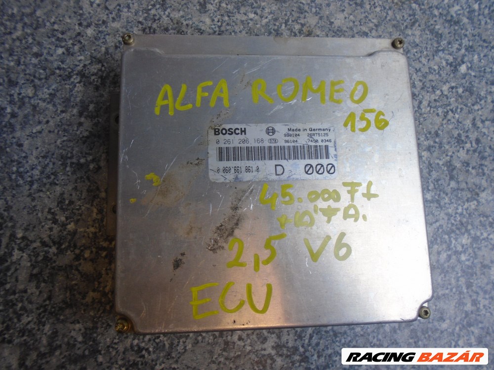 [GYÁRI BONTOTT] ALFA ROMEO - ECU Motorvezérlő - 156 - 2,5 V6  3. kép